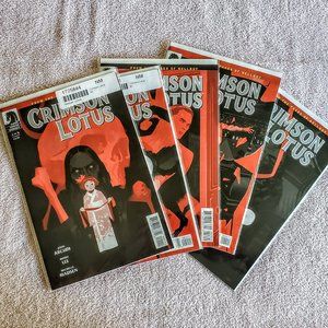 Dark Horse Comics: CRIMSON LOTUS #1 - #5 2018 Complete Series Arcudi, Lee, Madse
